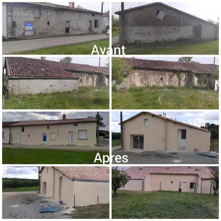 Travaux gros œuvre Melle