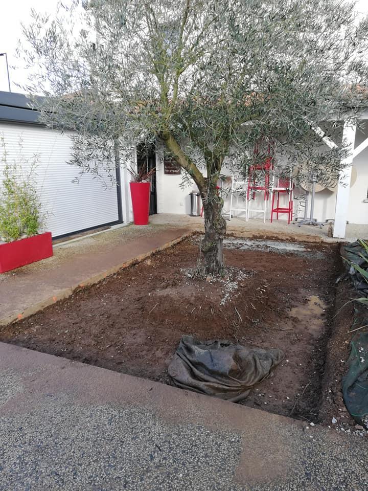 Aménagement extérieur Melle