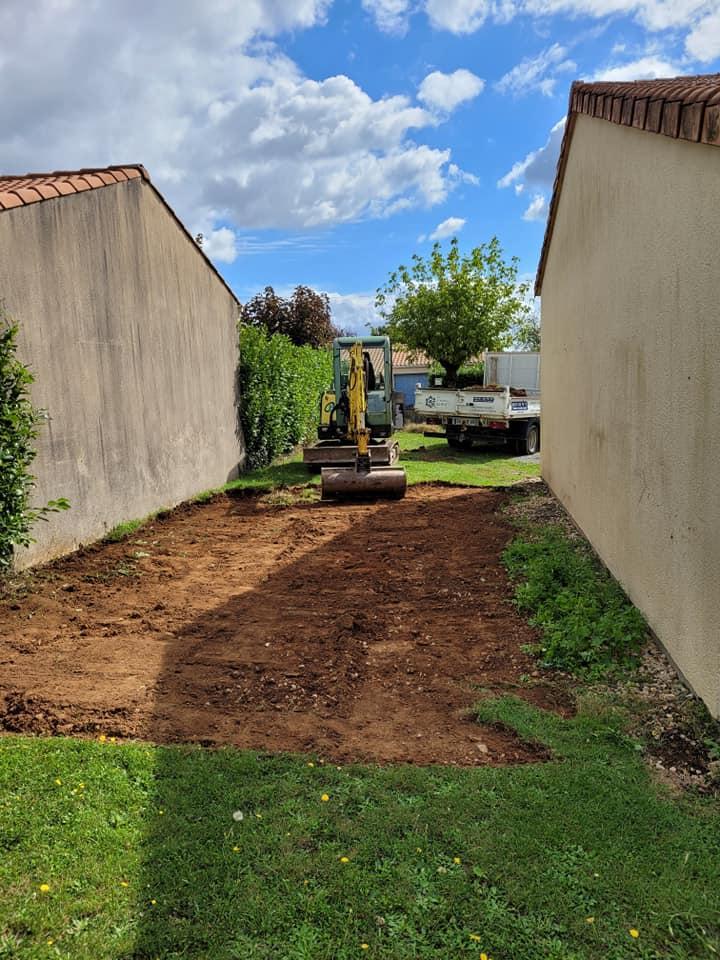 Travaux de terrassement Melle